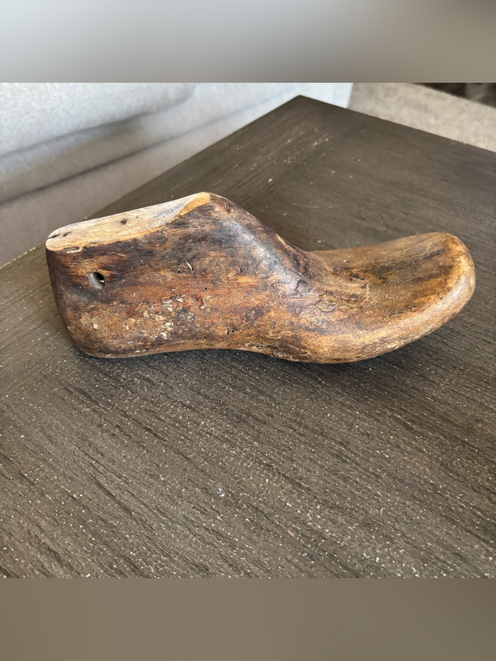 ANTIQUE Wooden Foot Form